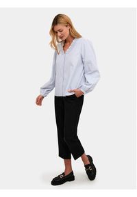 Kaffe Koszula Maibritt 10508218 Niebieski Regular Fit. Kolor: niebieski. Materiał: bawełna, syntetyk #2