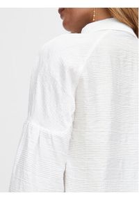 Fransa Koszula 20612828 Biały Relaxed Fit. Kolor: biały. Materiał: wiskoza