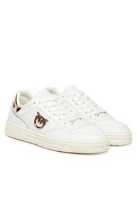 Pinko - PINKO Sneakersy Mandy 11 SS0077P108 Biały. Kolor: biały. Materiał: skóra #3