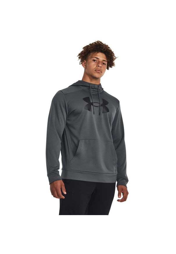 Bluza męska Under Armour Fleece Big Logo HD. Kolor: szary. Sport: fitness