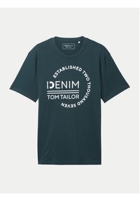 Tom Tailor Denim T-Shirt 1043491 Zielony Regular Fit. Kolor: zielony. Materiał: bawełna #3