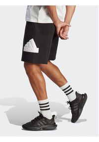 Adidas - adidas Szorty sportowe Future Icons Badge of Sport Shorts IC3737 Czarny Regular Fit. Kolor: czarny. Materiał: bawełna. Styl: sportowy