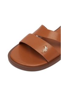 U.S. Polo Assn. Sandały EO-CASSIE003W/6Y1 Brązowy. Kolor: brązowy. Materiał: skóra #2