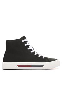 Tommy Jeans Sneakersy Mc EN0EN02087 Czarny. Kolor: czarny. Materiał: materiał