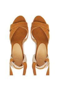 Castañer Espadryle Bailey/8/002 025633 Brązowy. Kolor: brązowy. Materiał: materiał #4