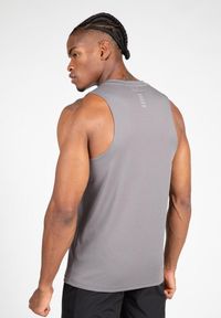 GORILLA WEAR - Easton Top bez rękawów - Szary. Kolor: szary. Długość rękawa: bez rękawów