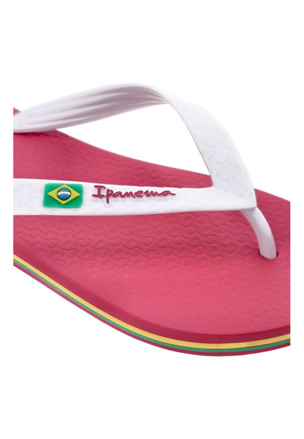 Ipanema - Różowe Japonki Ipanemy Modne Obuwie Damskie. Okazja: na spacer, na plażę. Kolor: różowy. Materiał: materiał. Sezon: lato. Styl: wakacyjny, klasyczny