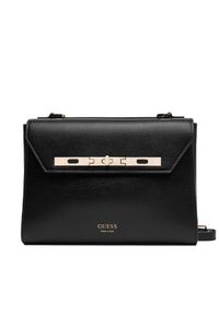 Guess Torebka HWAMGP L5476 Czarny. Kolor: czarny. Materiał: skórzane