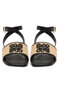 Nine West Sandały CEO-CWBFS181-03 Czarny. Kolor: czarny. Materiał: materiał #7