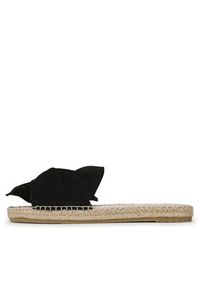 Manebi Espadryle Sandals With Knot K 1.0 JK Czarny. Kolor: czarny. Materiał: zamsz, skóra #4