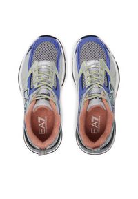 EA7 Emporio Armani Sneakersy X8X249 XK446 D140 Kolorowy. Materiał: skóra. Wzór: kolorowy #2