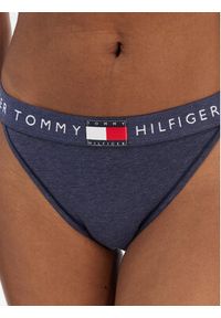 TOMMY HILFIGER - Tommy Hilfiger Stringi UW0UW06095 Granatowy. Kolor: niebieski. Materiał: bawełna #3