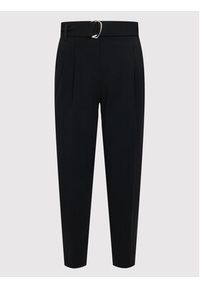 BOSS - Boss Spodnie materiałowe Tapia 50438985 Czarny Regular Fit. Kolor: czarny. Materiał: syntetyk