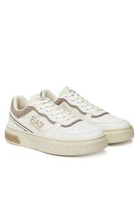 EA7 Emporio Armani Sneakersy X8X173 XK374 U465 Biały. Kolor: biały. Materiał: skóra #4