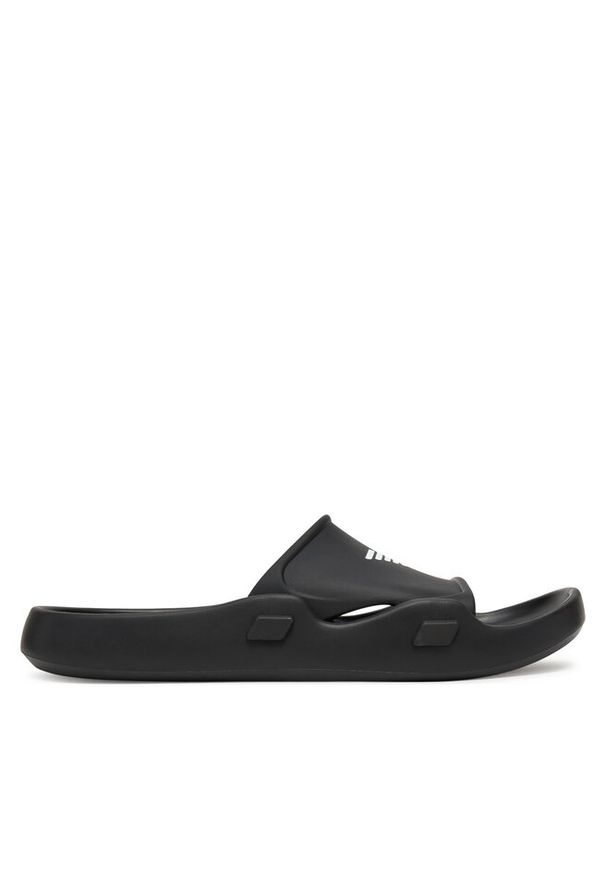 Klapki Emporio Armani. Kolor: czarny