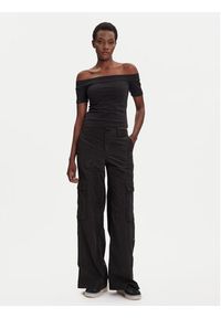 Adidas - adidas Bluzka adicolor Bandeau JV9742 Czarny Slim Fit. Kolor: czarny. Materiał: bawełna #5