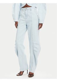 ROTATE Jeansy 1138251468 Niebieski Relaxed Fit. Kolor: niebieski