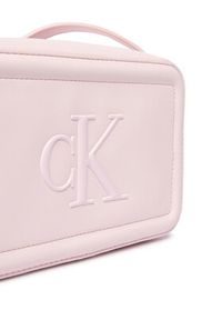 Calvin Klein Torebka Bold Ck Camera Bag LV04F3220G Różowy. Kolor: różowy. Materiał: skórzane #5