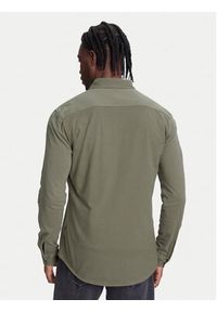 BOSS Koszula Myjersey 50543089 Zielony Slim Fit. Kolor: zielony. Materiał: bawełna