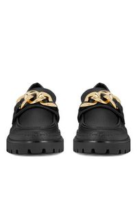 DeeZee Loafersy 23038T259 Czarny. Kolor: czarny. Materiał: materiał, skóra #5