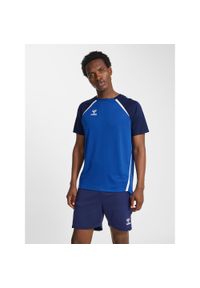 Koszulka Hummel Lead 2.0. Kolor: niebieski. Sport: koszykówka, piłka nożna #1
