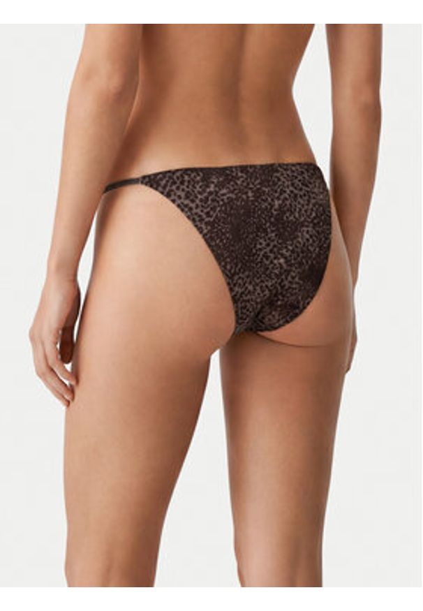 Calvin Klein Underwear Figi klasyczne LV00QF8657 Brązowy. Kolor: brązowy. Materiał: syntetyk