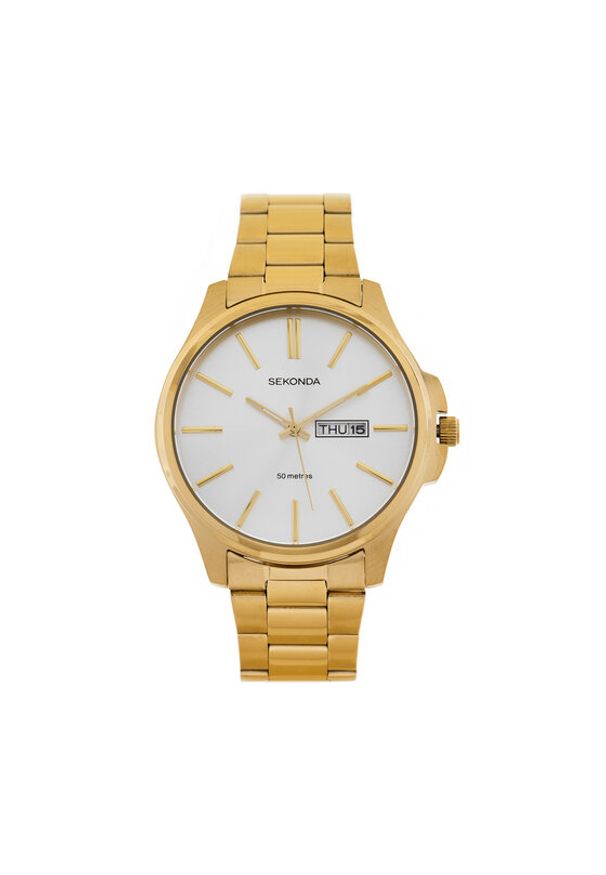 Sekonda Zegarek 30154 Złoty. Kolor: złoty