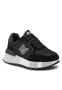 Liu Jo Sneakersy Amazing 25 BA4005 PX303 Czarny. Kolor: czarny. Materiał: materiał #5