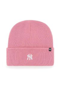 47 Brand - 47brand czapka MLB New York Yankees kolor różowy. Kolor: różowy #1