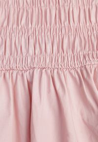 Born2be - Różowa Marszczona Sukienka Bez Rękawów z Obniżoną Linią Talii Natirea. Okazja: na co dzień. Kolor: różowy. Długość rękawa: bez rękawów. Typ sukienki: proste. Styl: casual, elegancki #2