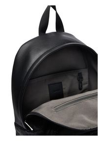 Calvin Klein Plecak Emblem Aop Deboss Round Backpack LV04D3560G Czarny. Kolor: czarny. Materiał: skóra #4