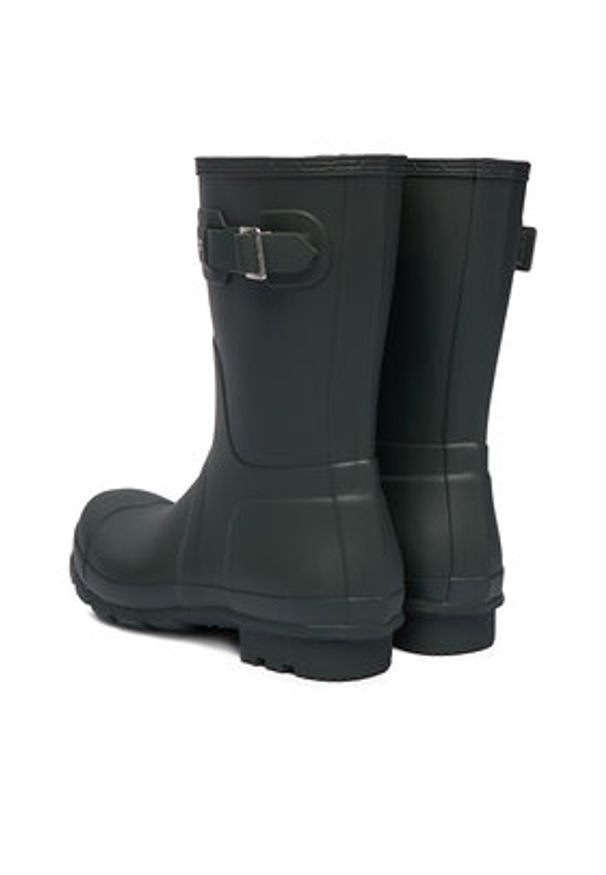 Hunter Kalosze Original Short MFS9000RMA Zielony. Kolor: zielony. Materiał: kauczuk