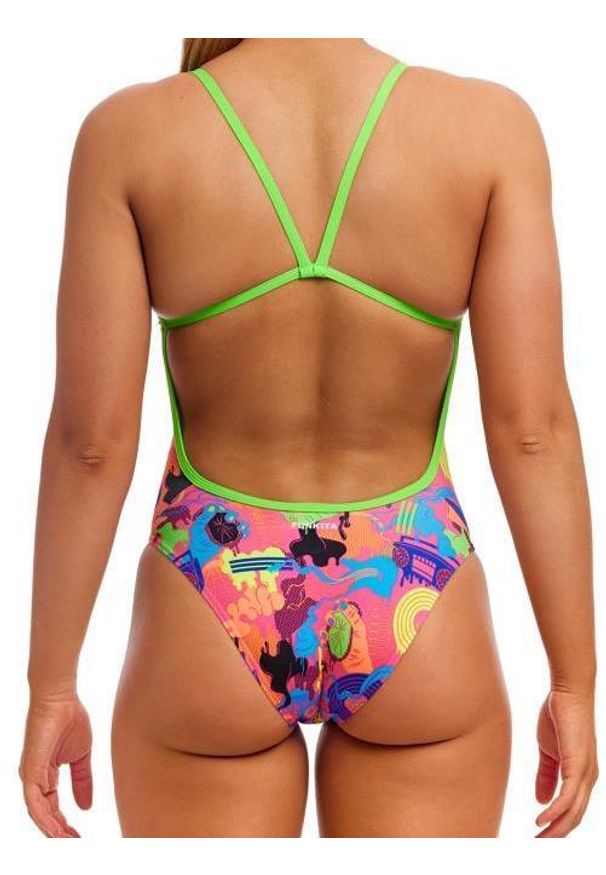 FUNKITA - Strój do pływania Funkita Lotsa Pop - Single Strength. Kolor: różowy