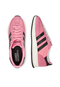 Adidas - adidas Sneakersy RUN 70S 2.0 JR8585 Różowy. Kolor: różowy. Materiał: zamsz, skóra. Sport: bieganie #5