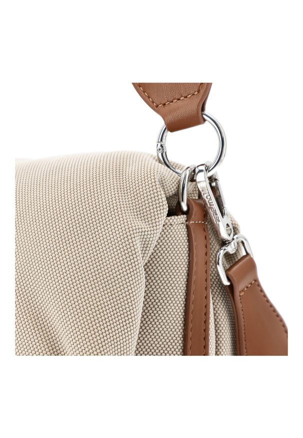 Brązowa Torebka Pepe Moll Stylowy Damski Kuferek Do Ręki. Kolor: brązowy. Styl: elegancki. Rodzaj torebki: do ręki