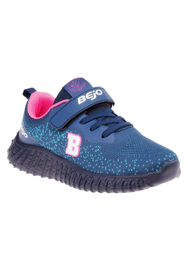 BEJO - Dziewczęce Buty Sportowe Biruta. Okazja: na spacer. Kolor: niebieski, różowy, wielokolorowy. Sport: turystyka piesza