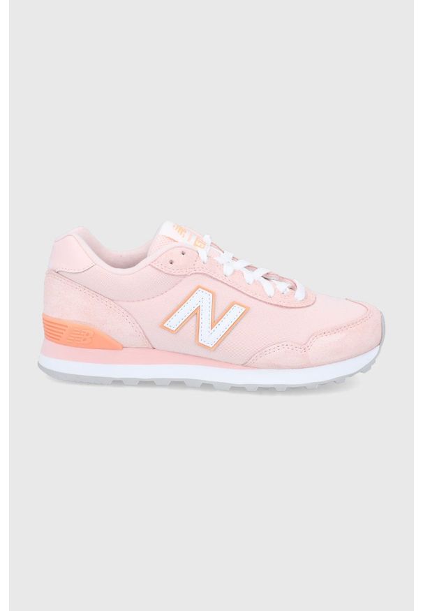 New Balance buty WL515CS3 kolor różowy. Zapięcie: sznurówki. Kolor: różowy. Materiał: guma