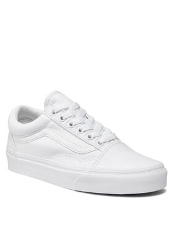 Vans Tenisówki Old Skool VN000D3HW00 Biały. Kolor: biały. Materiał: materiał
