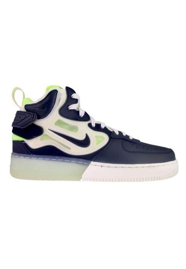 Buty do chodzenia damskie Nike Air Force 1 Mid React. Okazja: na co dzień. Zapięcie: rzepy. Kolor: wielokolorowy. Materiał: syntetyk, tkanina, materiał. Szerokość cholewki: normalna. Model: Nike Air Force. Sport: turystyka piesza