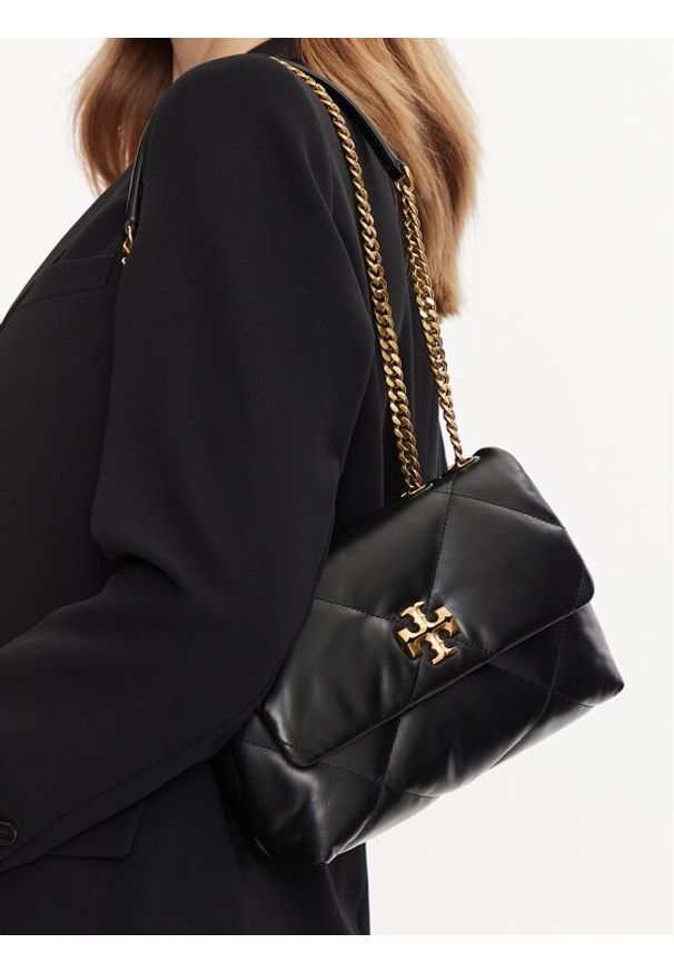 Tory Burch Torebka 154706 Czarny. Kolor: czarny. Materiał: skórzane