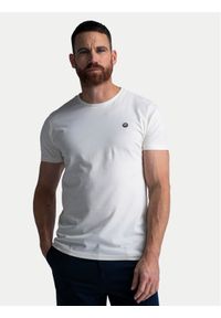 Petrol Industries T-Shirt M-1040-TSR002 Biały Slim Fit. Kolor: biały. Materiał: bawełna #1