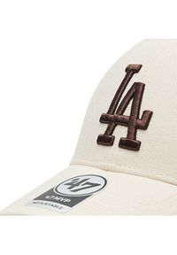 47 Brand Czapka z daszkiem Los Angeles Dodgers B-MVPSP12WBP-NTG Beżowy. Kolor: beżowy. Materiał: materiał #2