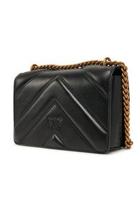 Pinko - PINKO Torebka Love One Mini Light 104550 A26Z Czarny. Kolor: czarny. Materiał: skórzane #4