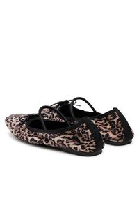 DKNY Baleriny K1577448 Brązowy. Kolor: brązowy. Materiał: materiał #5