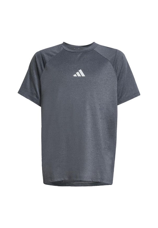 Adidas - Koszulka All Sports Favorite Kids. Kolor: czarny, szary, wielokolorowy. Materiał: materiał. Technologia: ClimaCool (Adidas). Sport: joga i pilates