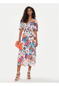 Liu Jo Sukienka koszulowa MA4412 T3819 Kolorowy Regular Fit. Materiał: wiskoza. Wzór: kolorowy. Typ sukienki: koszulowe #4