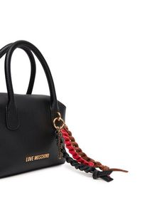 Love Moschino - LOVE MOSCHINO Torebka JC4305PP0MK1100A Czarny. Kolor: czarny. Materiał: skórzane #5