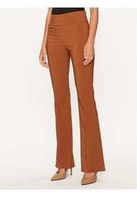 Rinascimento Spodnie materiałowe CFC0114971003 Brązowy Regular Fit. Kolor: brązowy. Materiał: syntetyk