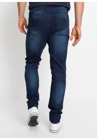 Dżinsy ze stretchem Skinny Fit Straight, średnia wysokość stanu bonprix niebieski denim. Kolor: niebieski #5