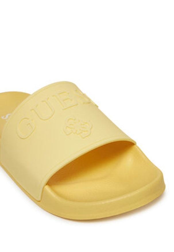Guess Klapki E5GZ07BB00F Żółty. Kolor: żółty